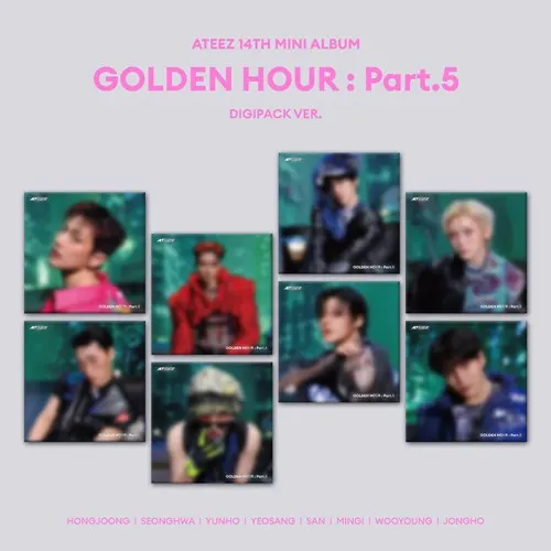 ATEEZ — GOLDEN HOUR : Part.5 — DIGIPACK