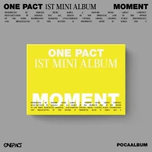 ONE PACT — MOMENT (1ST MINI ALBUM POCAALBUM)