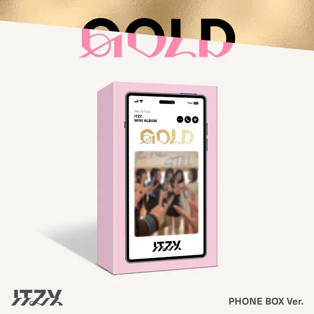 ITZY — GOLD — PHONE BOX