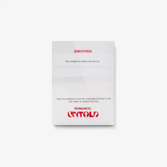 ENHYPEN — ROMANCE : UNTOLD — Weverse Albums