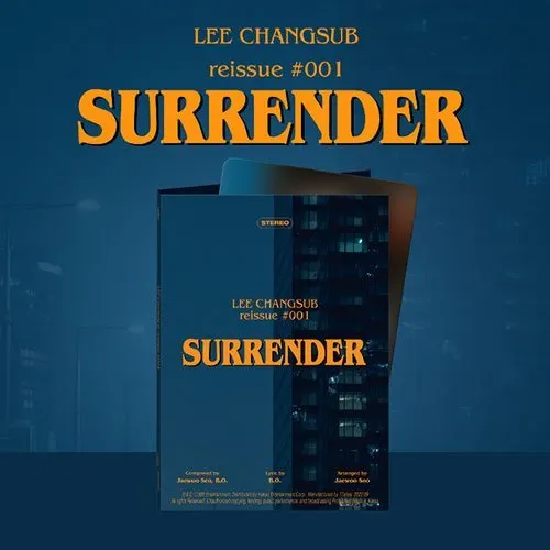 LEE CHANG SUB — REISSUE#001‘SURRENDER’