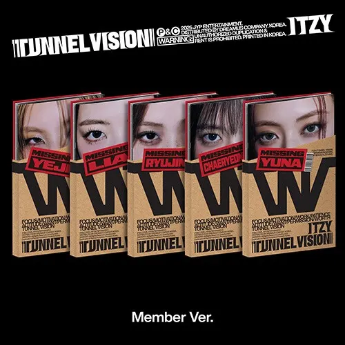 ITZY — TUNNEL VISION — Member