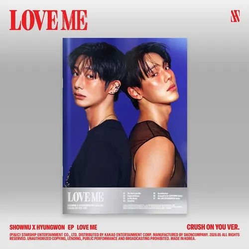 MONSTA X — LOVE ME — CRUSH ON YOU