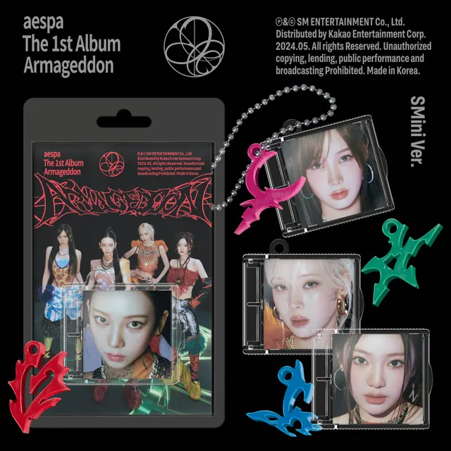 Armageddon title Aespa armageddon zine ver armageddon 專輯 aespa
