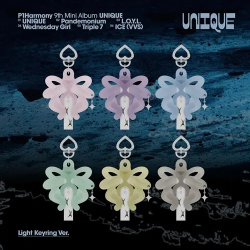 P1Harmony — UNIQUE — Light Keyring