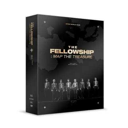 ATEEZ WORLD TOUR THE FELLOWSHIP : MAP THE TREASURE SEOUL DVD