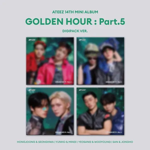 ATEEZ — GOLDEN HOUR : Part.5 — DIGIPACK UNIT