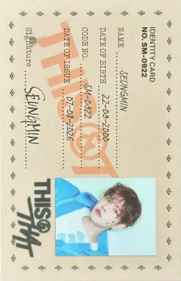 Seungmin · THIS & THAT