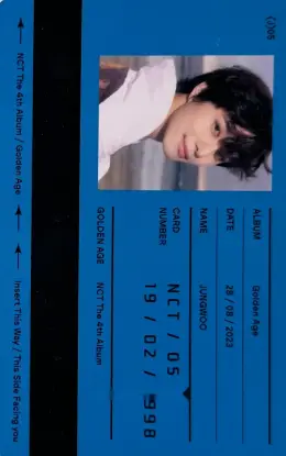 Jungwoo · Golden Age