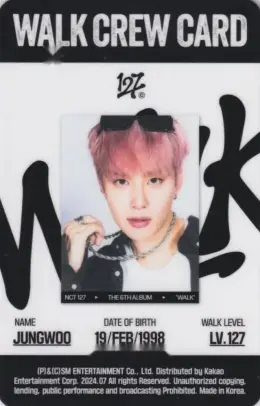 Jungwoo · Walk