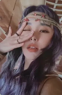 Wheein · reality in BLACK