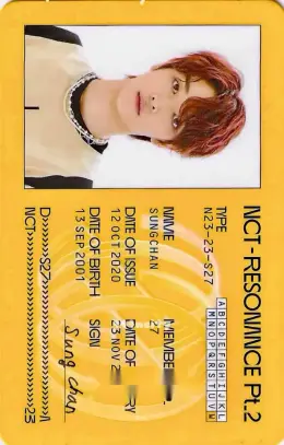 Sungchan · NCT 2020 Resonance Pt.2