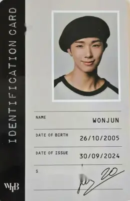 Wonjun · Rush of Joy