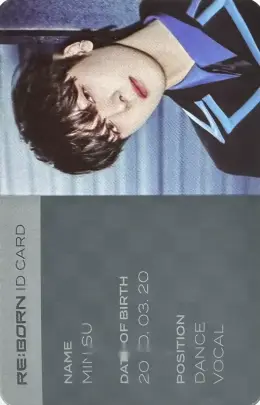 Minsu · RE:BORN