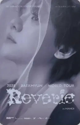 Baekhyun · 2025 BAEKHYUN World Tour <Reverie> +  2026 Reverie [dot] Encore  & LiveStream