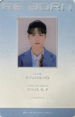 Kyungho · RE:BORN