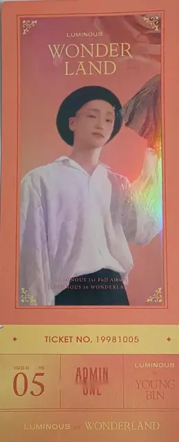 Youngbin · LUMINOUS in WONDERLAND