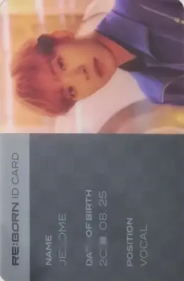 Seongmin · RE:BORN